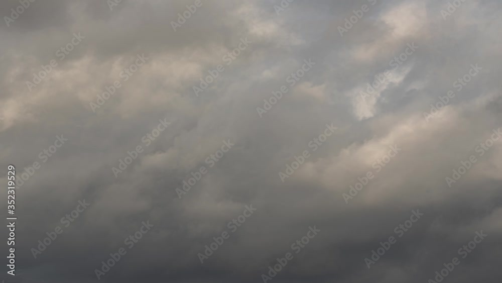 Beautiful dramatic clouds in the afternoon Beautiful dramatic clouds in the afternoon