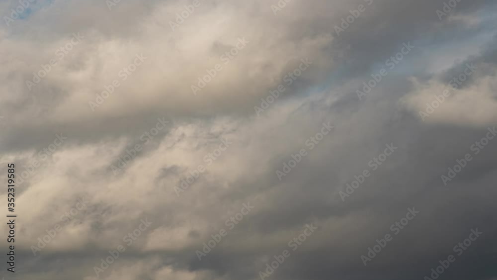 Beautiful dramatic clouds in the afternoon Beautiful dramatic clouds in the afternoon