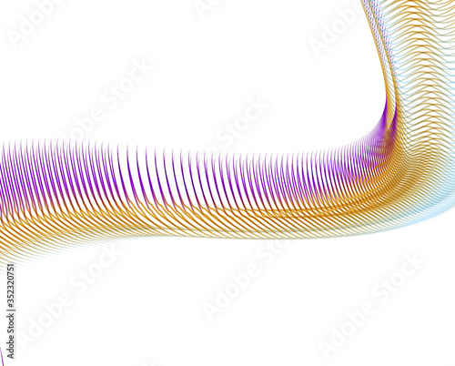 Abstract background blend wave line design for Wallpaper, Banner, Background, Card, Book Illustration, landing page