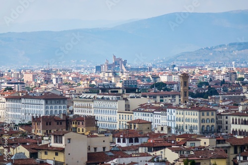 Wallpaper Mural View of Florence from high point on a hill Torontodigital.ca