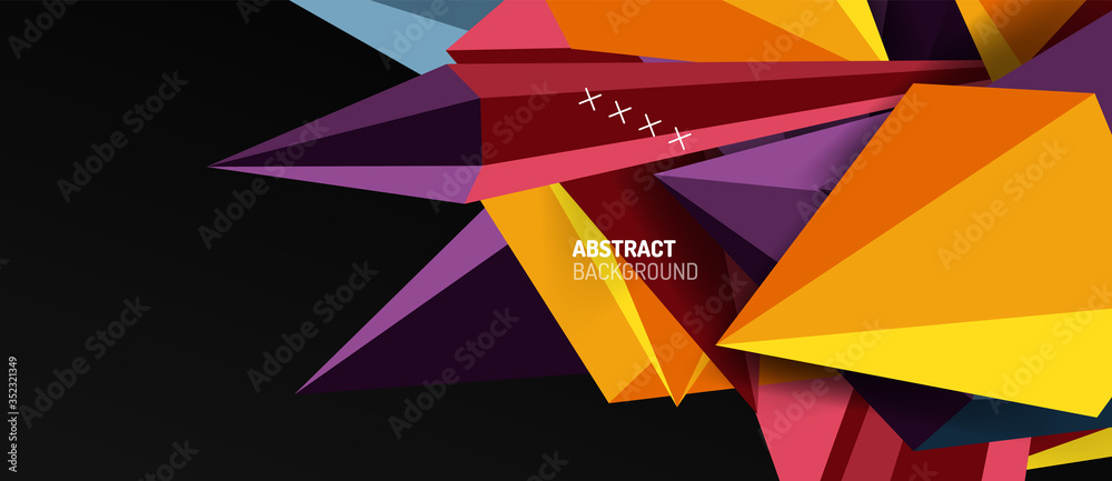 Trendy simple triangle abstract background, dynamic motion concept. Vector Illustration For Wallpaper, Banner, Background, Card, Book Illustration, landing page Trendy simple triangle abstract background, dynamic motion concept. Vector Illustration For Wallpaper, Banner, Background, Card, Book Illustration, landing page