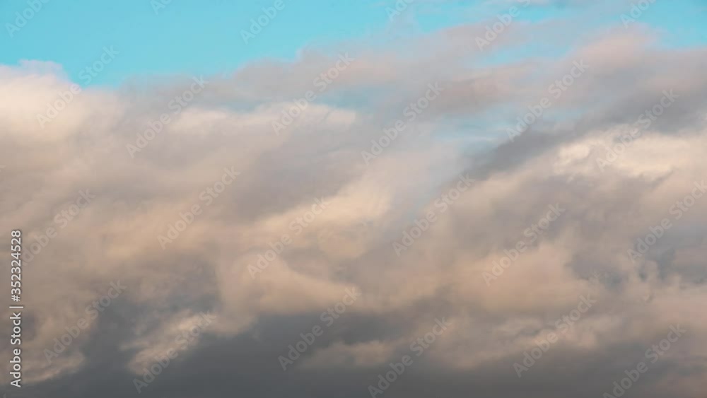 Beautiful dramatic clouds in the afternoon Beautiful dramatic clouds in the afternoon