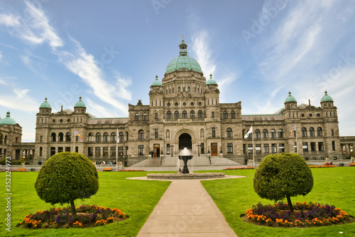 Parlamento de Victoria B.C. Canada photo