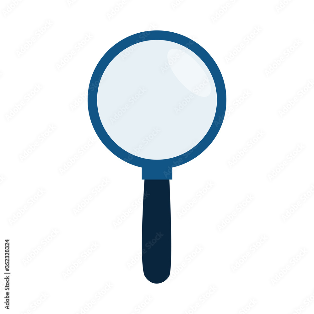 magnifying glass icon, loupe sign vector illustration design magnifying glass icon, loupe sign vector illustration design