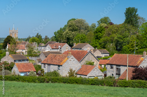 Pitney village in Somerset photo