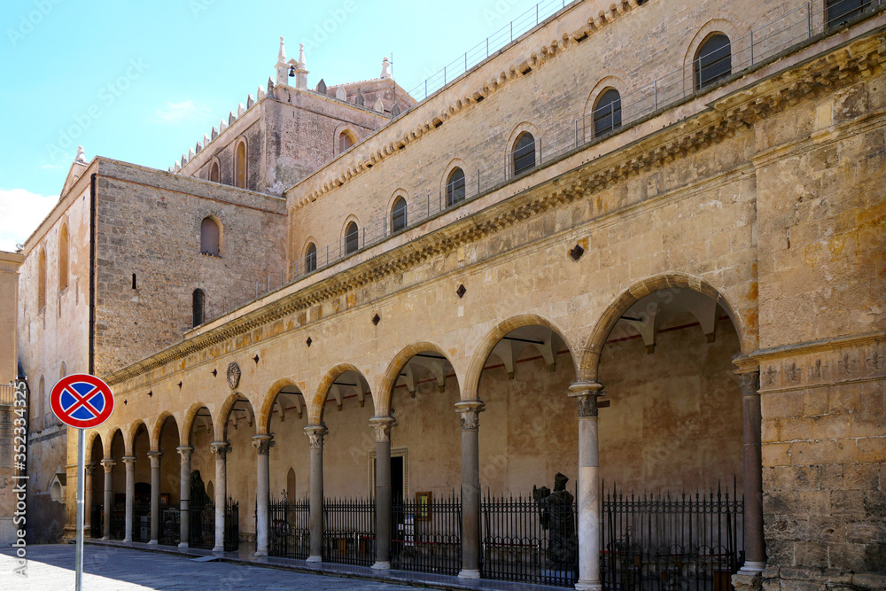 Cathedral of Monreale near Palermo in Sicily