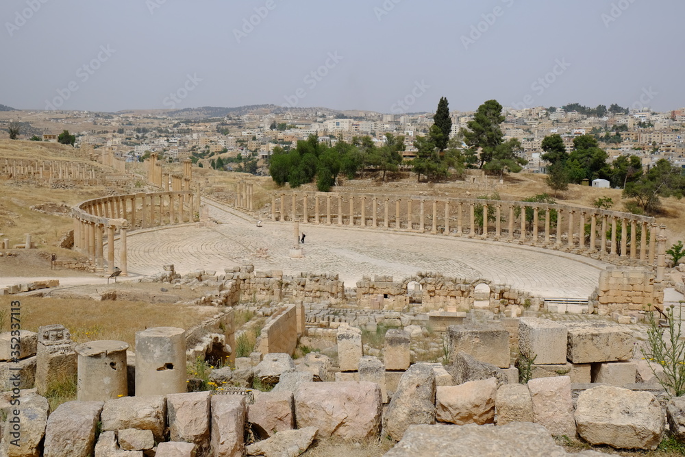 ruins of ancient city of jerusalem