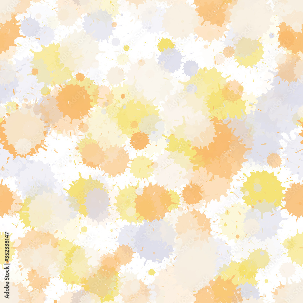 Paint transparent stains vector seamless wallpaper pattern. Paint transparent stains vector seamless wallpaper pattern.