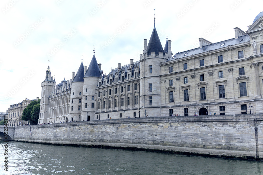 Castle Conciergerie - former royal palace and prison, Paris, France