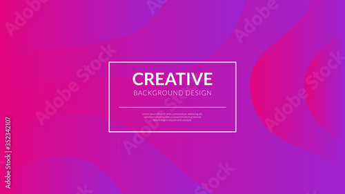 Creative minimal geometric orange background. Dynamic shapes composition.Trendy gradient shapes.