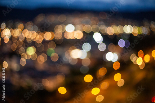 abstract bokeh background