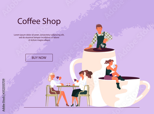 Coffee shop website