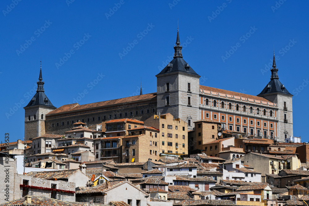 Palace of the Kings (Alcazar) in Toledo, the first capital of Spain