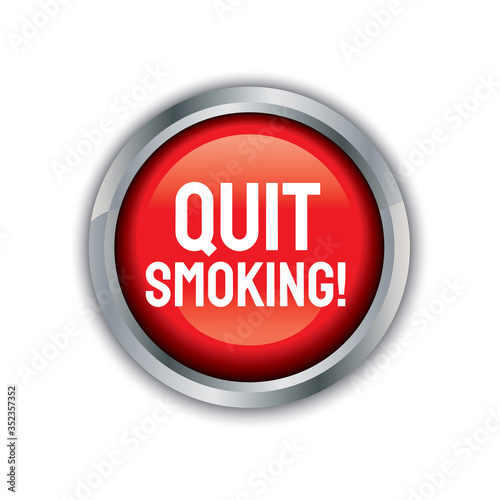 Free Download illustration of a stop smoking button. Smoking damages health and life becomes wasteful. Cigarettes damage the heart. No Smoking. Anti-tobacco day - GFXLoad