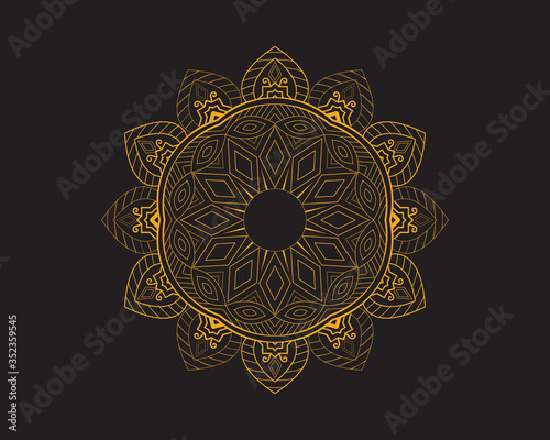 Mandala background design