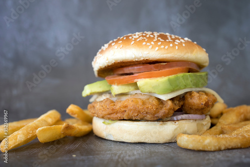Crispy Chicken Avocado Sand...