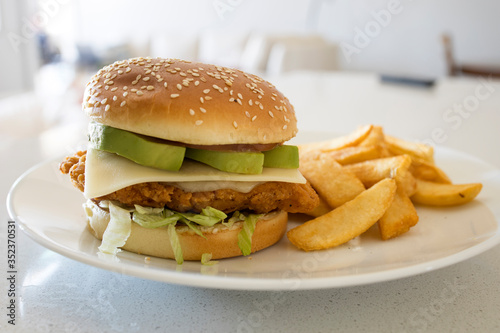 Crispy Chicken Avocado Sand...
