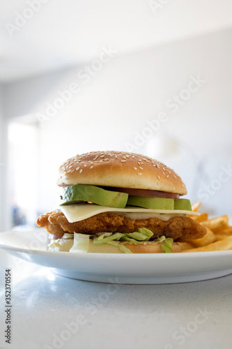 Crispy Chicken Avocado Sand...