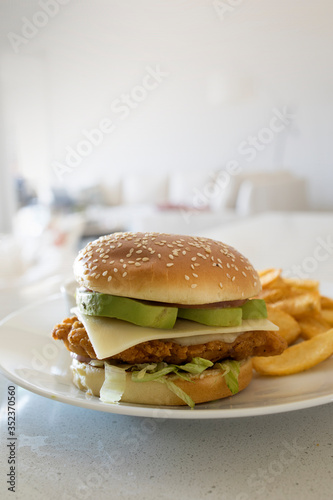 Crispy Chicken Avocado Sand...