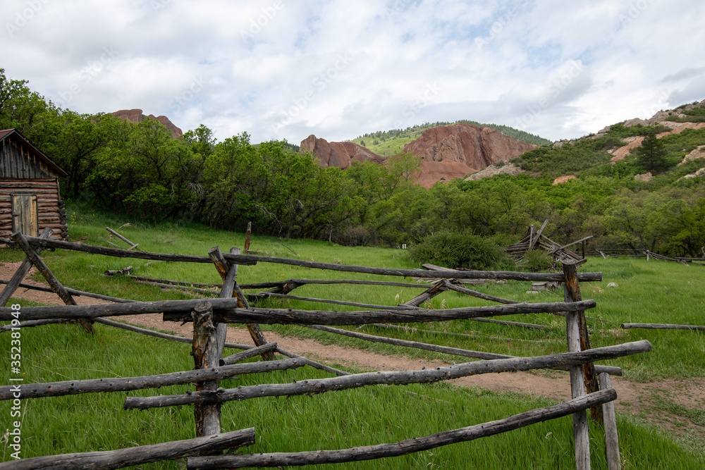 Persse Cabins at Roxborough State Park May 24, 2020