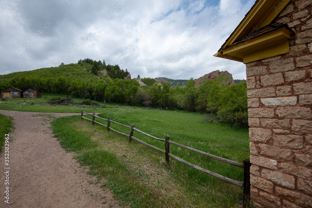 Persse Cabins at Roxborough State Park May 24, 2020