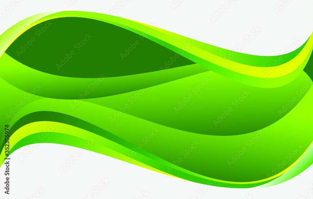 Abstract green wavy background for brochure, website, flyer design Abstract green wavy background for brochure, website, flyer design