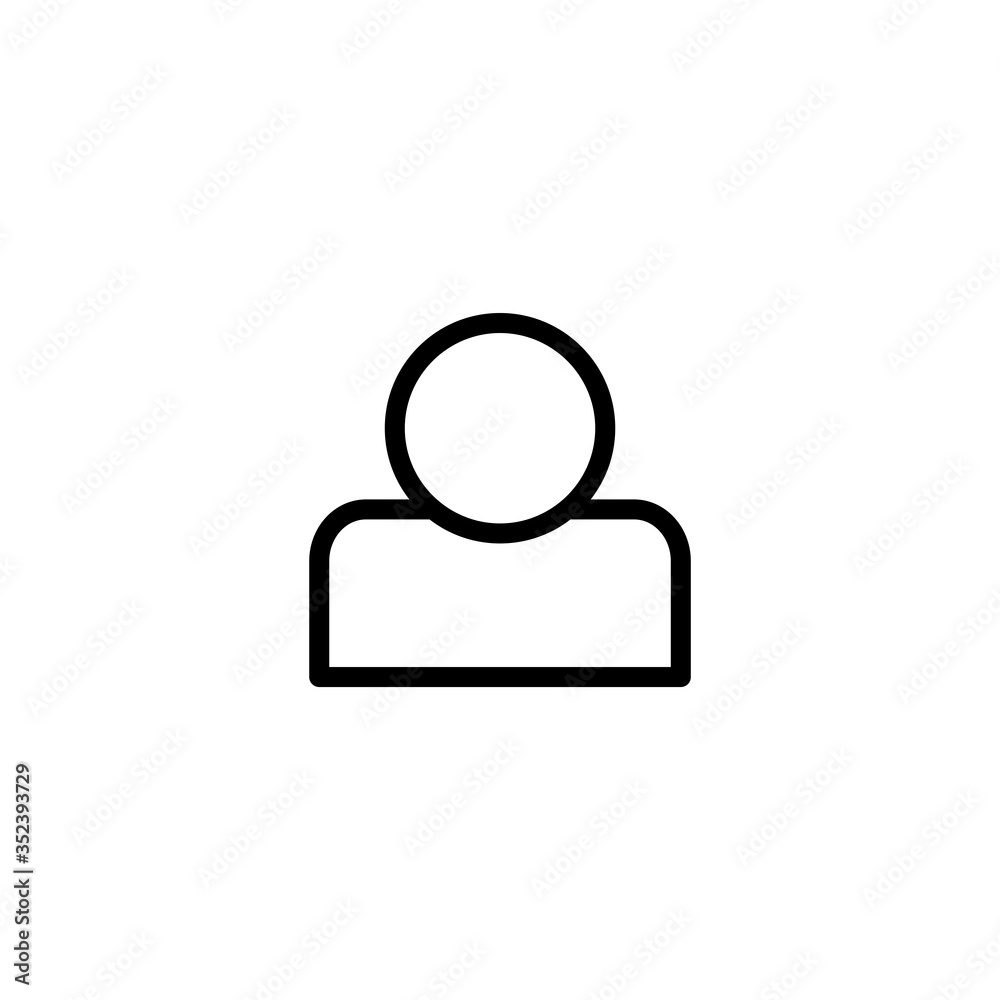 Account Icon Design Vector Template Account Icon Design Vector Template