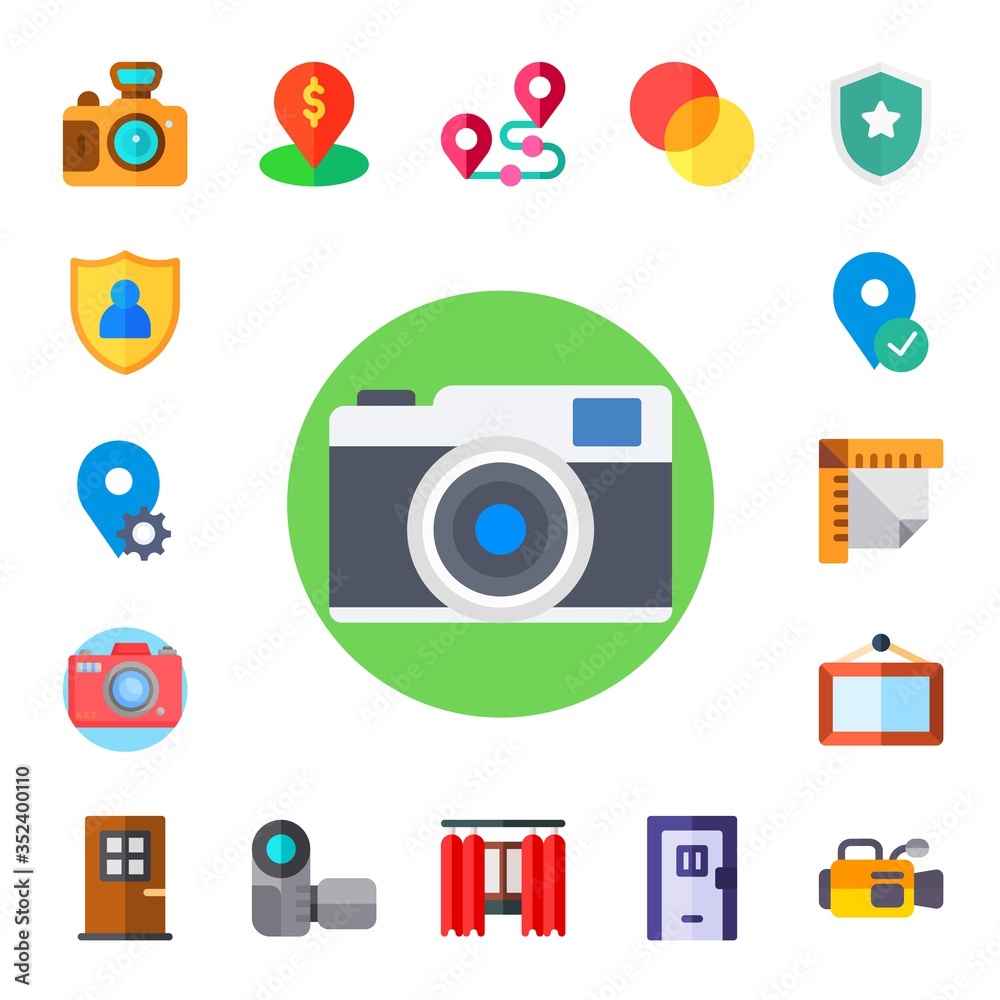 Modern Simple Set of frame Vector flat Icons Modern Simple Set of frame Vector flat Icons