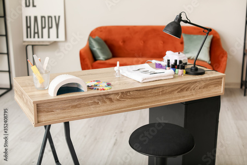 Workplace of professional m...