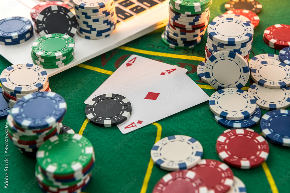 All For Success Online Poker Game With Chips And Cards And Laptop Play With Home Online And Win Money Leisure Game Stock Photo Adobe Stock All For Success Online Poker Game With Chips And Cards And Laptop Play With Home Online And Win Money Leisure Game Stock Photo Adobe Stock
