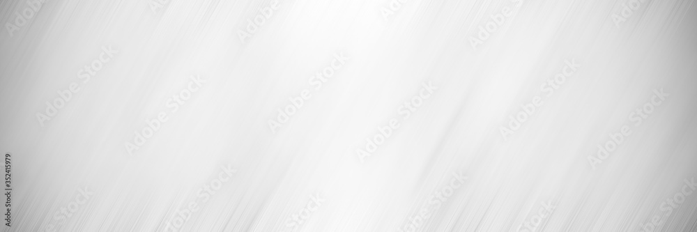 Fototapeta premium abstract white panorama and silver are light pattern gray with the gradient is the with floor wall metal texture soft tech diagonal background black dark clean modern.