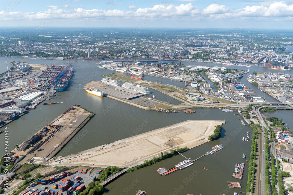 Hansaterminal, Hamburger Hafen, Baustelle, Umbau, Hansa Hafen, Hansa Terminal, Hamburg, Hafen, 