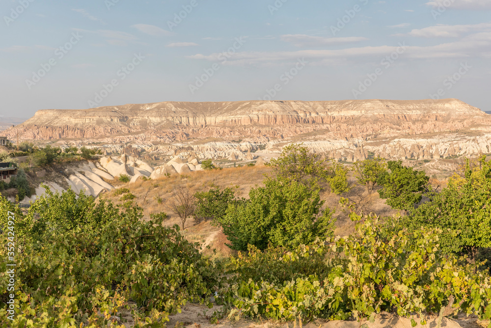 Volcanic Formations Uchisar, Cappadocia, Nevsehir, Turkey.