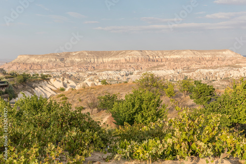 Volcanic Formations Uchisar, Cappadocia, Nevsehir, Turkey.