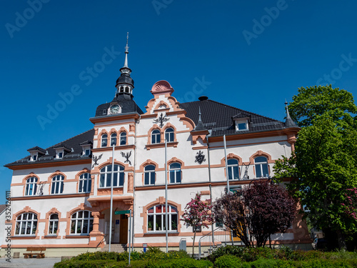 Rathaus von Hermsdorf in Thüringen