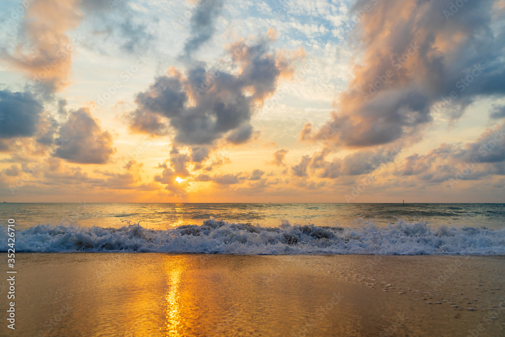 Sunset at the beach in Samui Sunset at the beach in Samui