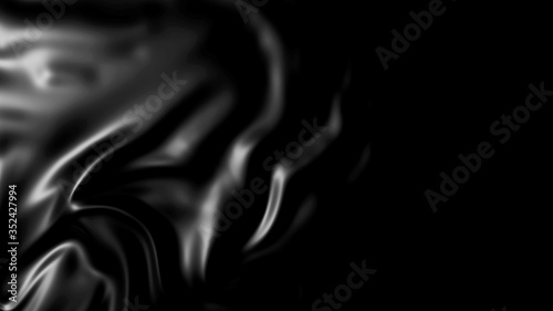black fabric texture background,crumpled fabric background 