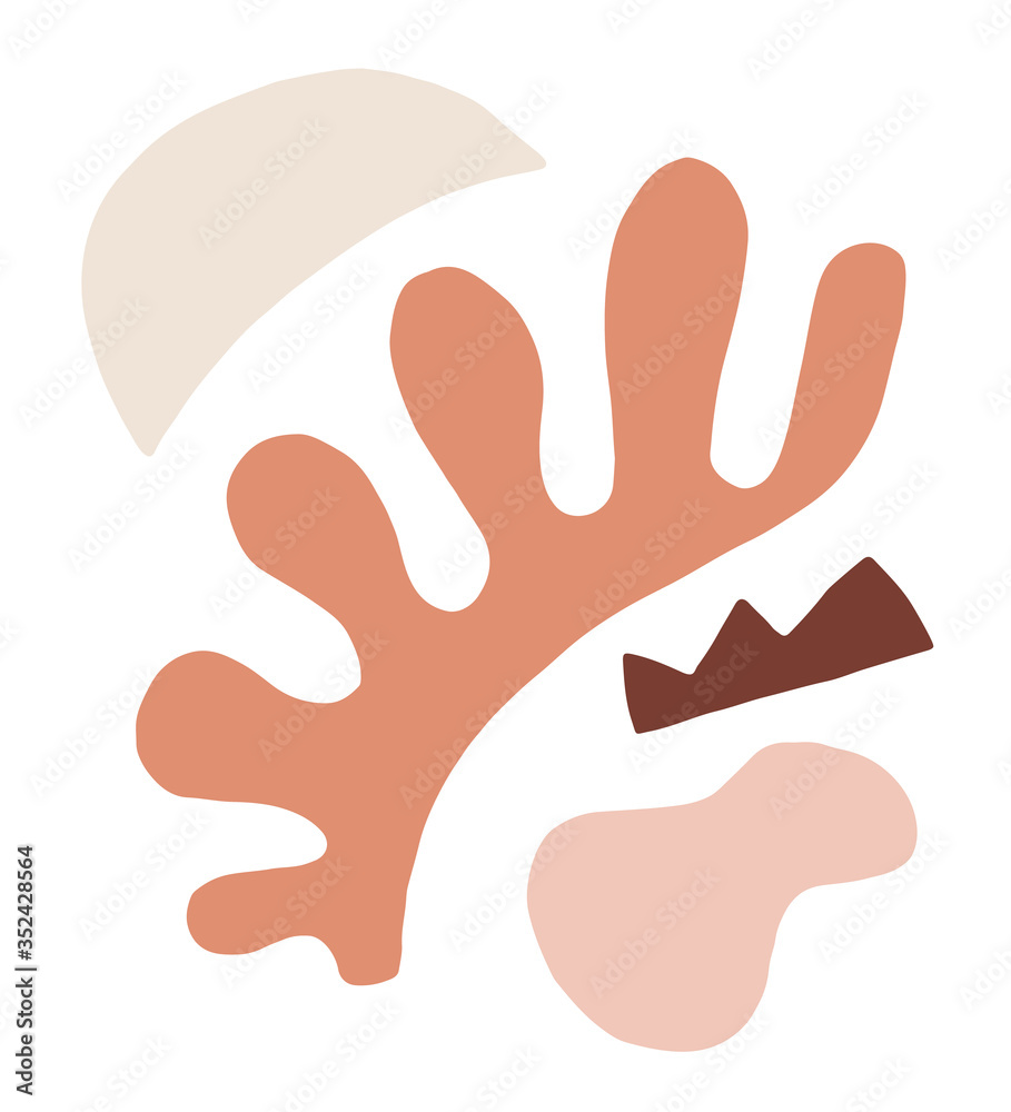 Obraz premium Modern abstract art cover background