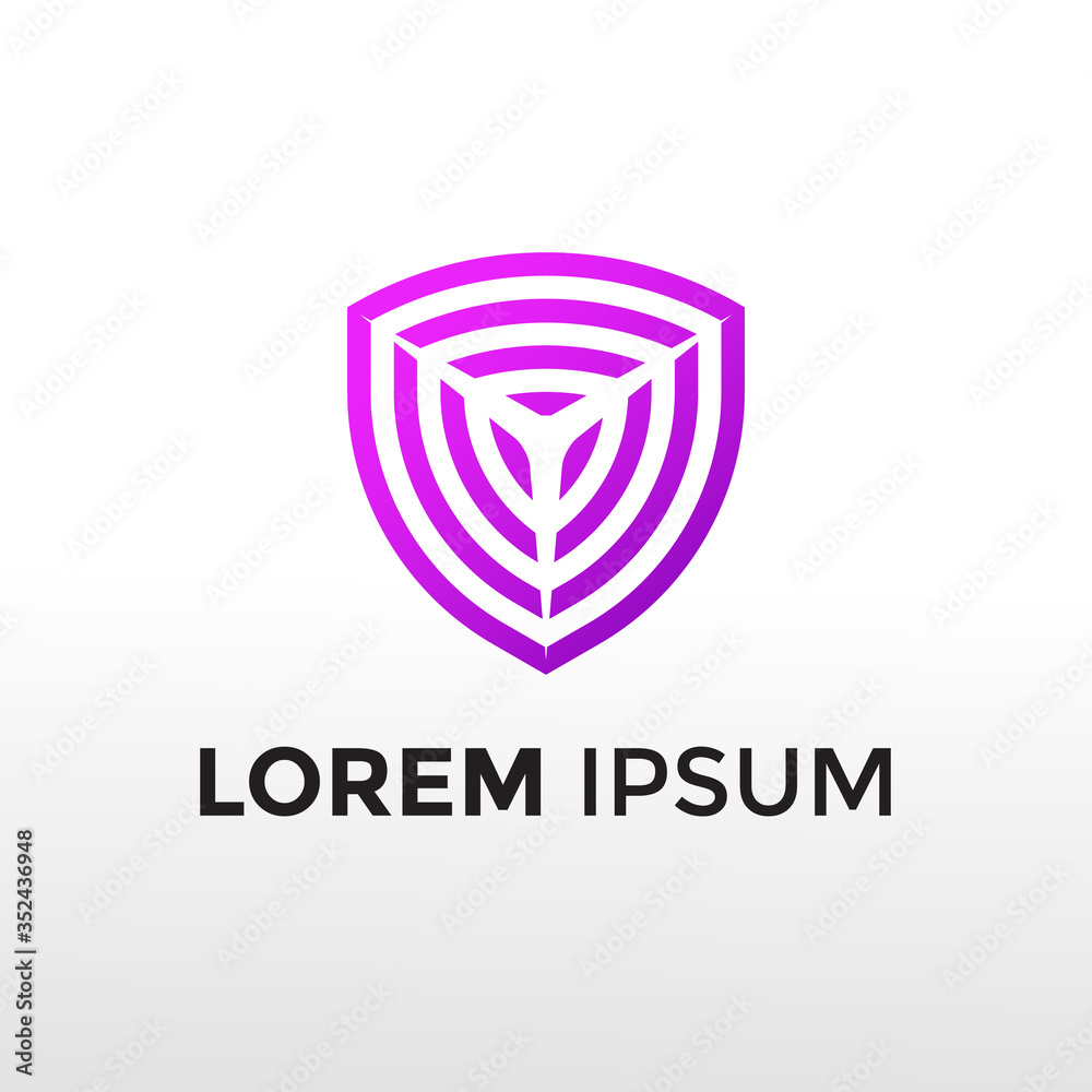 Cyber Security Modern and simple logo design. Information and network protection vector design. Internet safety logotype Cyber Security Modern and simple logo design. Information and network protection vector design. Internet safety logotype