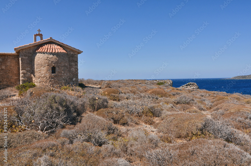 Elafonisi lagoon beach in Crete Greece Elafonisi lagoon beach in Crete Greece
