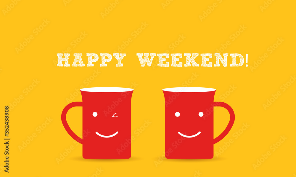 Happy tuesday weekend background. Stock vector Happy tuesday weekend background. Stock vector