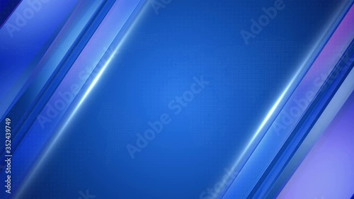 Virtual Studio Set Background.Blue broadcast background.News Background.abstract virtual screen background LOOP