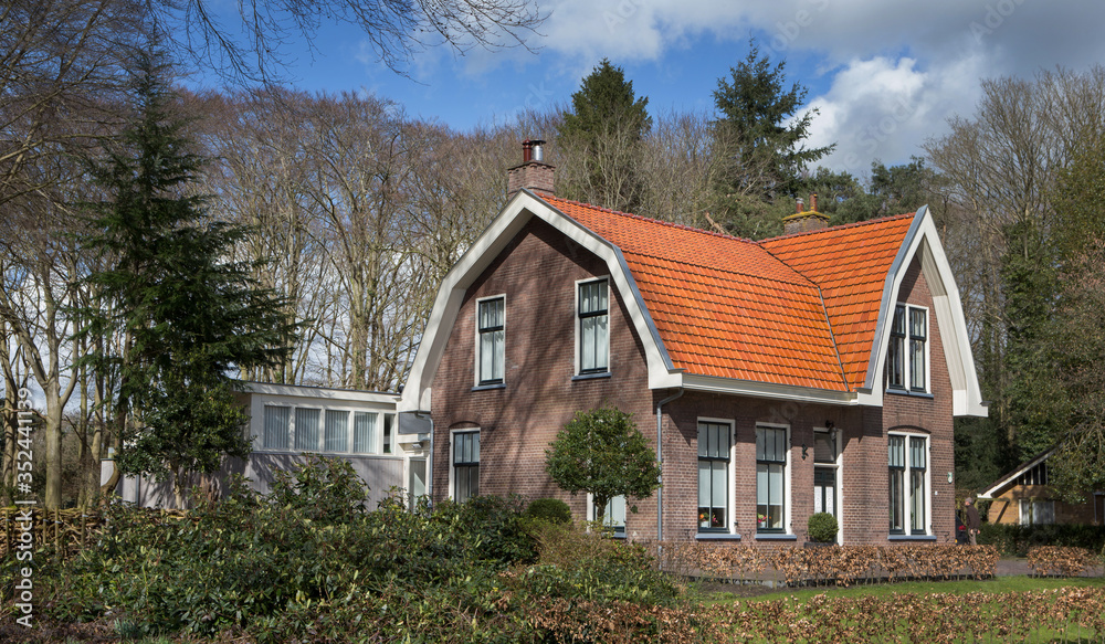 House at Maatschappij van Weldadigheid Frederiksoord Drenthe Netherlands. 