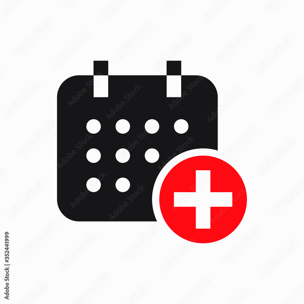 Сalendar with plus line vector minimalistic icon. Date symbol. Appointment day icon for web design. Modern flat organizer icon for app design. Business meeting sign minimal flat linear icons Сalendar with plus line vector minimalistic icon. Date symbol. Appointment day icon for web design. Modern flat organizer icon for app design. Business meeting sign minimal flat linear icons