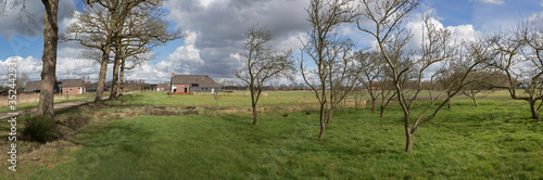 Orchard. Koloniehuisje. Maatschappij van Weldadigheid Frederiksoord Drenthe Netherlands. 