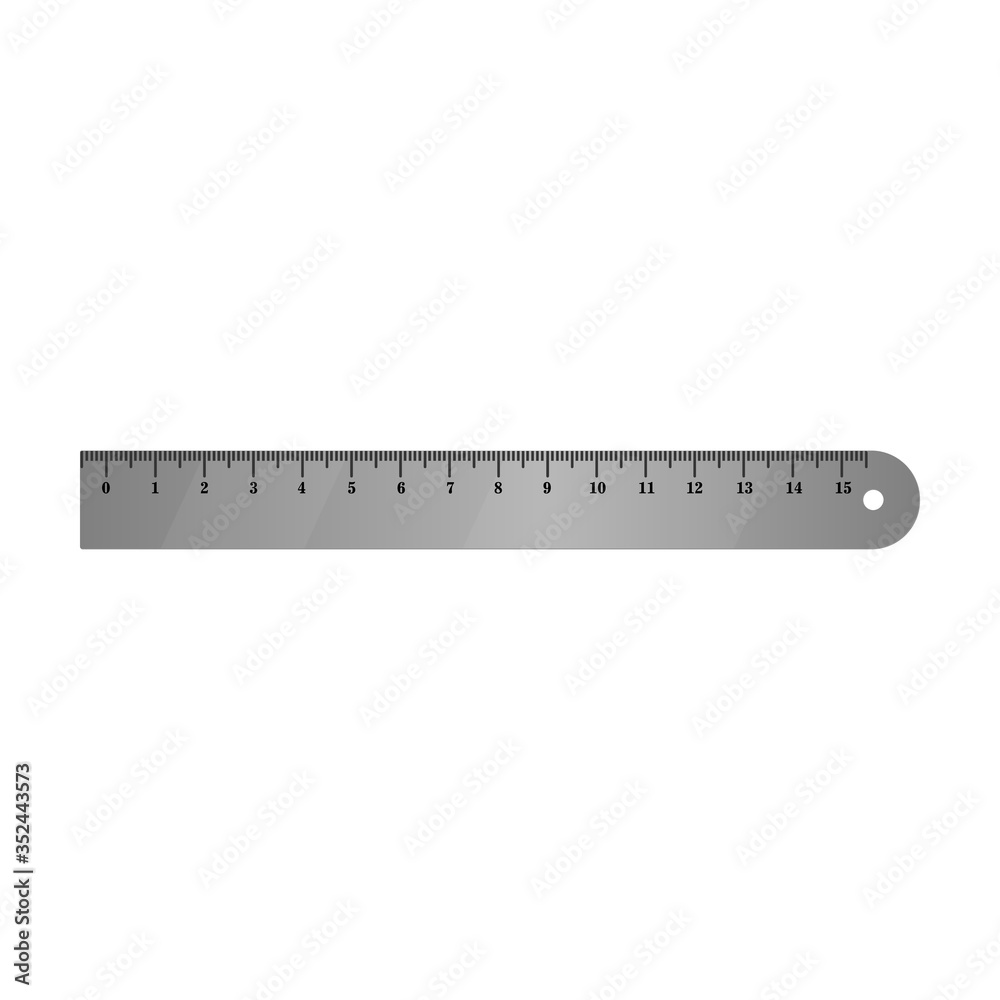 Ruler vector icon.Cartoon vector icon isolated on white background ruler. Ruler vector icon.Cartoon vector icon isolated on white background ruler.