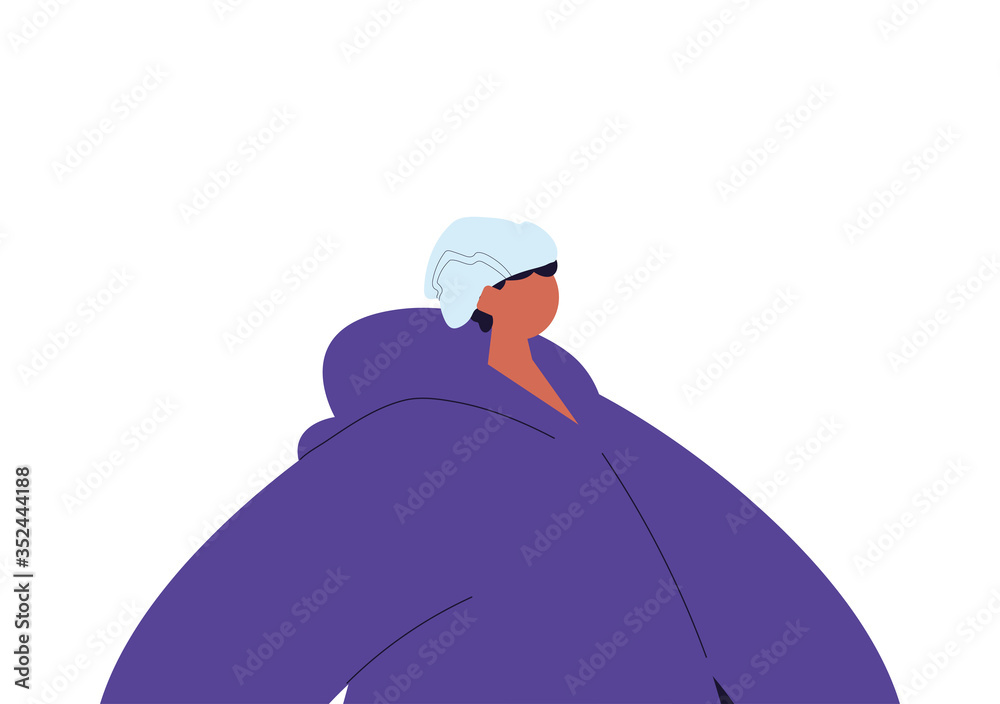 Urban man cartoon with casual cloth vector design Urban man cartoon with casual cloth vector design