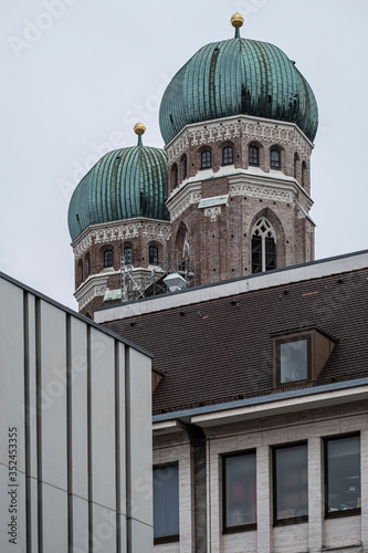 Türme der Frauenkirche in München