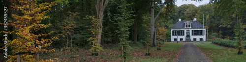 Panorama. Estate. Fall. Autumn. Huis Westerbeek. Maatschappij van Weldadigheid Frederiksoord Drenthe Netherlands