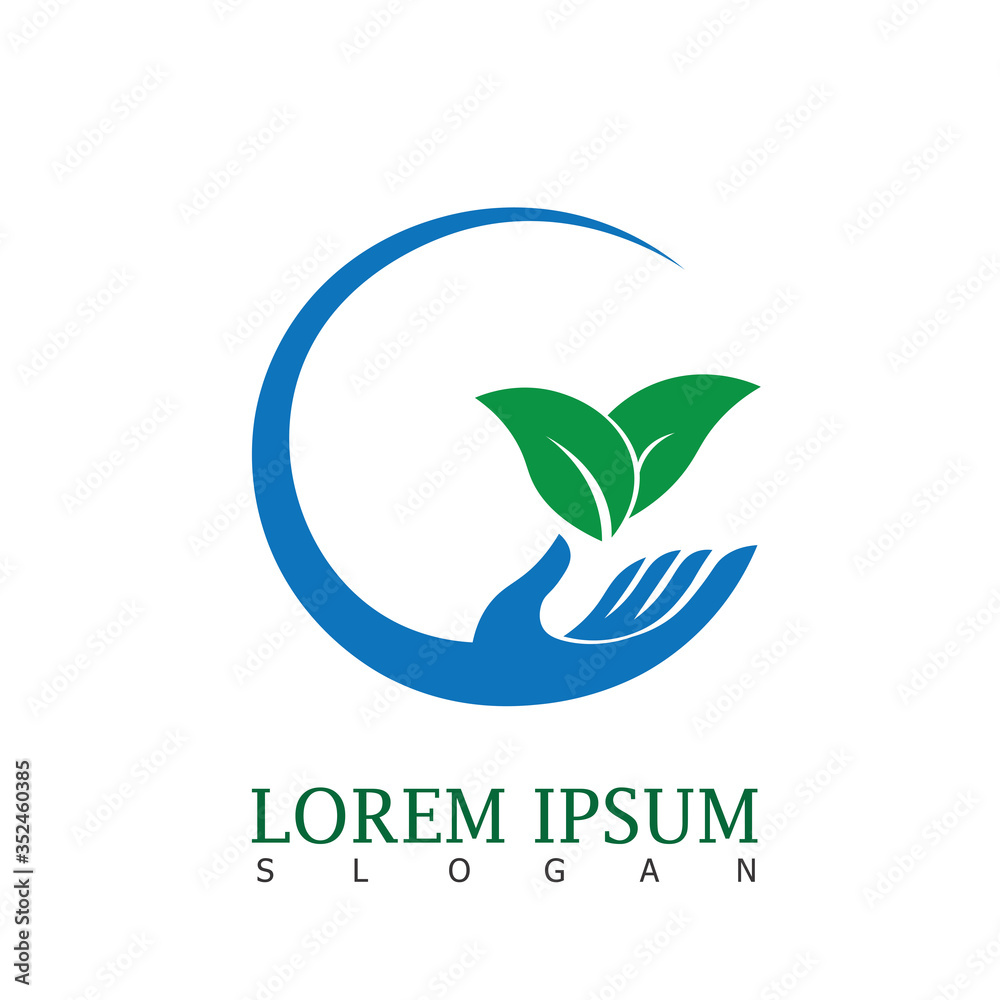 Fototapeta premium Health Logo Design Icon Symbol Creative